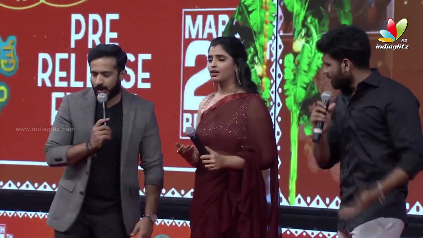 Telugu Milf Anchor Shyamala Super Hot Deep Navel & Busty Body Exposing in Saree