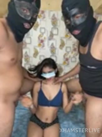 Forest_Queen 3some show Hardcore anal fk cum in Condom 1