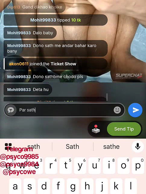 Sexyy-Pooja Solo show Cucumber & pee showGB