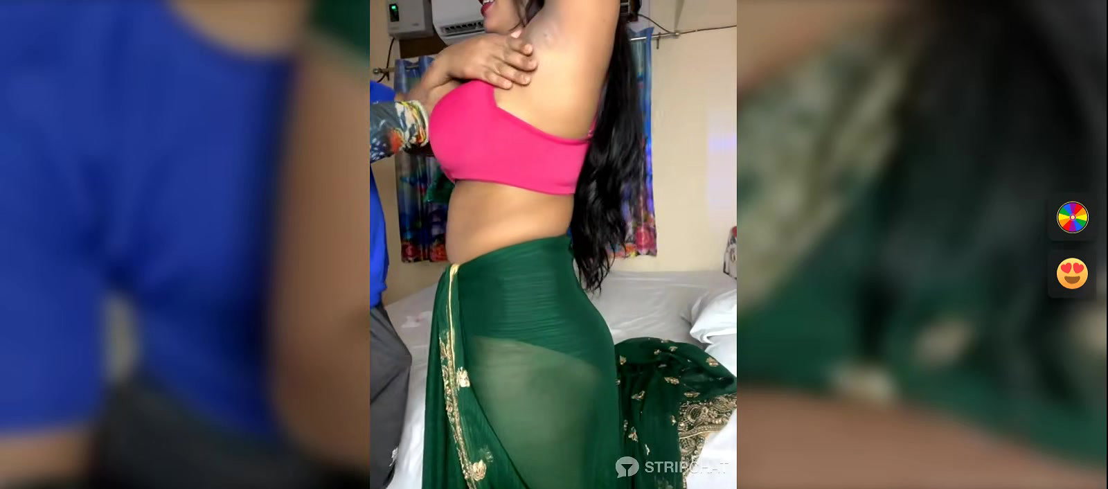 Desi Indian wife in saree fucking her boyfriend 02