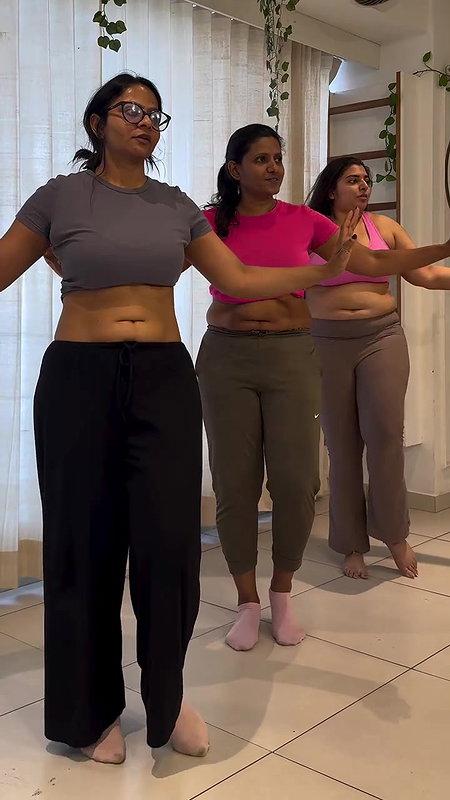 sexy chubby ladies belly dance 2