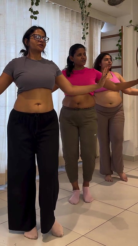 sexy chubby ladies belly dance 2
