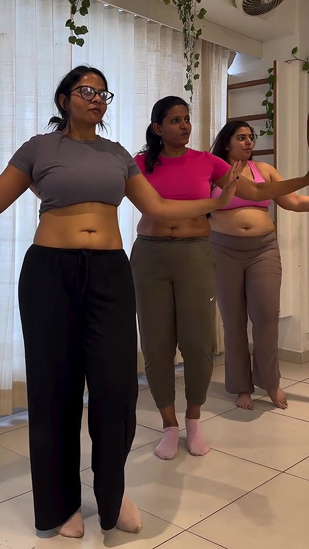 sexy chubby ladies belly dance 2