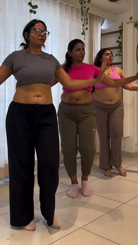 sexy chubby ladies belly dance 2
