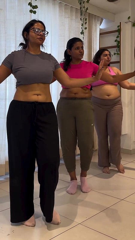 sexy chubby ladies belly dance 2