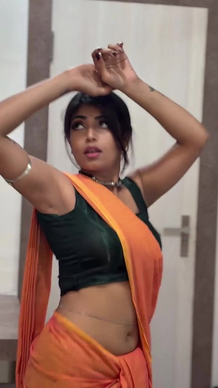 Shyamala Dattaraj Desi Babe in Saree SEDUCTION 2