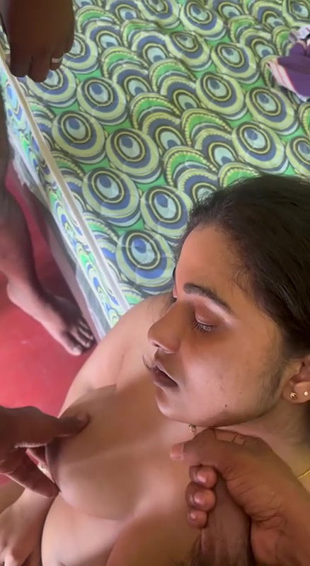 Gorgeous Lankan Wife Having 4some with Her Husbands Friends Cummed on Face and Hard 7 2