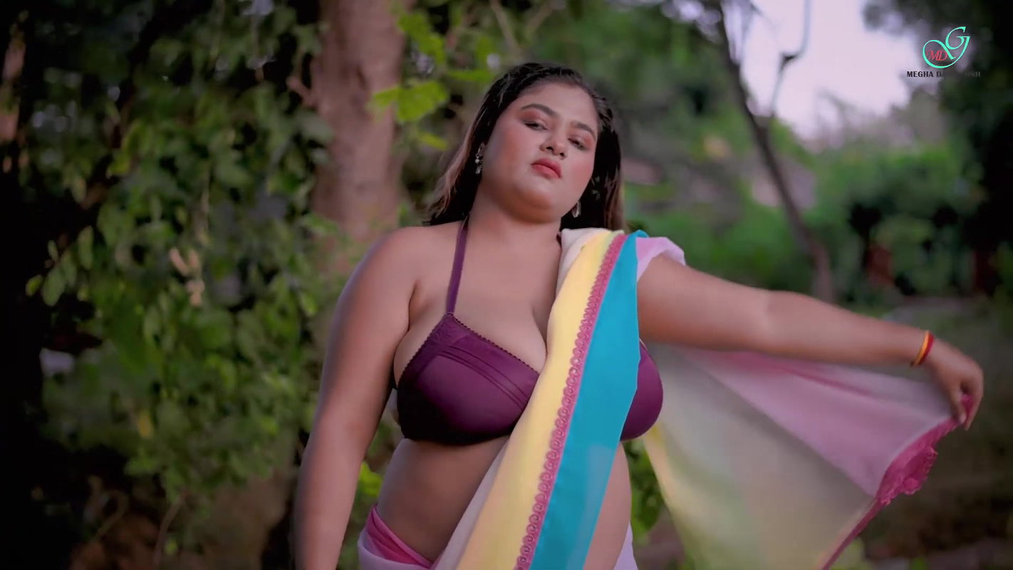 Beautiful boob megha das ghosh huge cleavage and navel show photoshoot 2