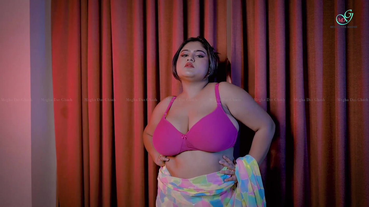 Beautiful booby megha das ghosh huge cleavage show seductive photoshoot 2
