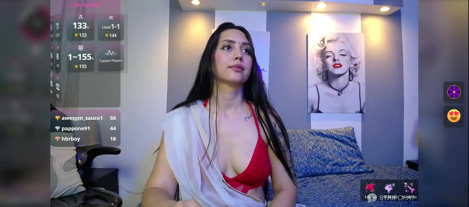 Ho Babe in White Saree looking gorgeous milky her tits 2