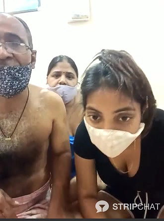 HoneyHush 4some show with face fk new girl cum show (1)