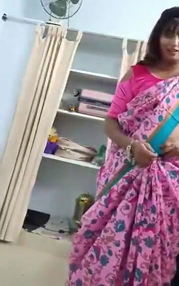 Swathi naidu getting ready for short film shooting