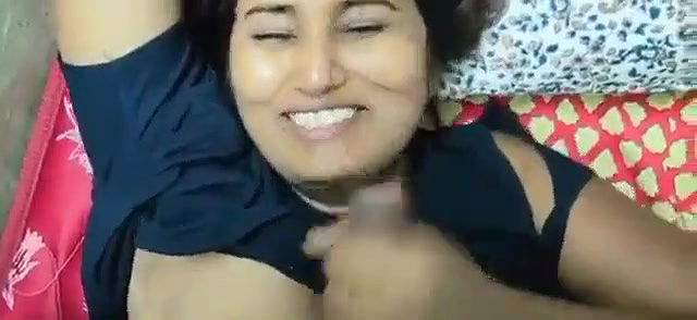 Swathi naidu giving handjob and blow job on bed