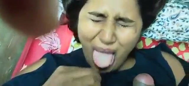 Swathi naidu giving handjob and blow job on bed