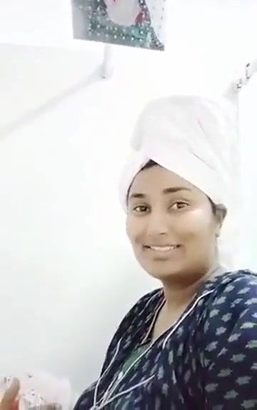Swathi naidu latest bath video part-5