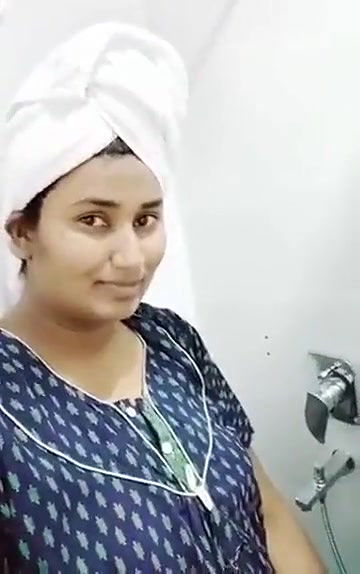 Swathi naidu latest bath video part-5