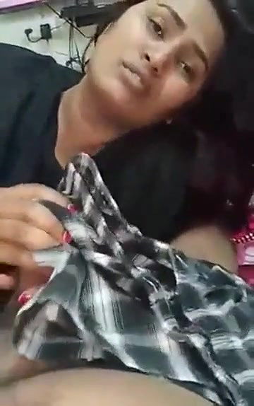 Swathi naidu playing and sucking with cock on bed