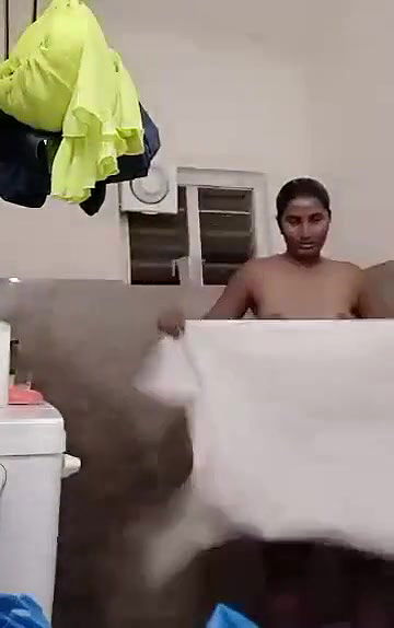 Swathi naidu taking bath part-2