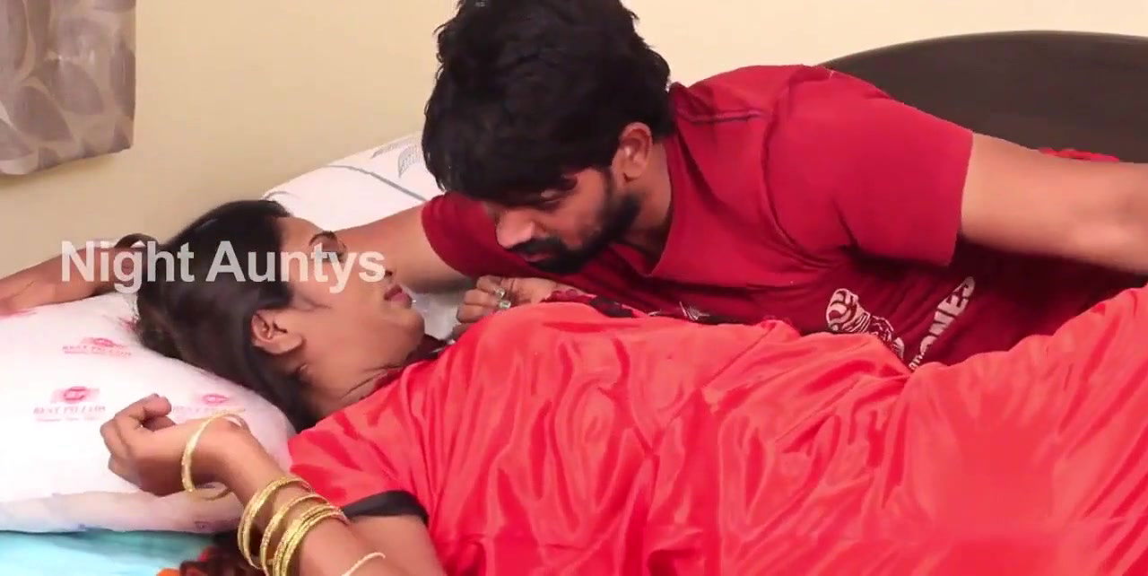 Wife and Husband Romance in Bed Room Scene HD