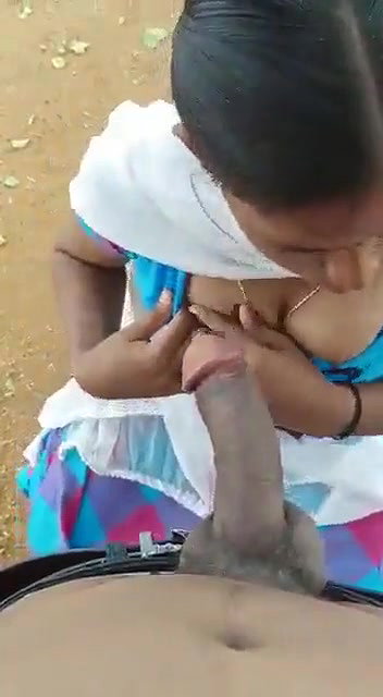 Tamil Girl Outdoor Bj