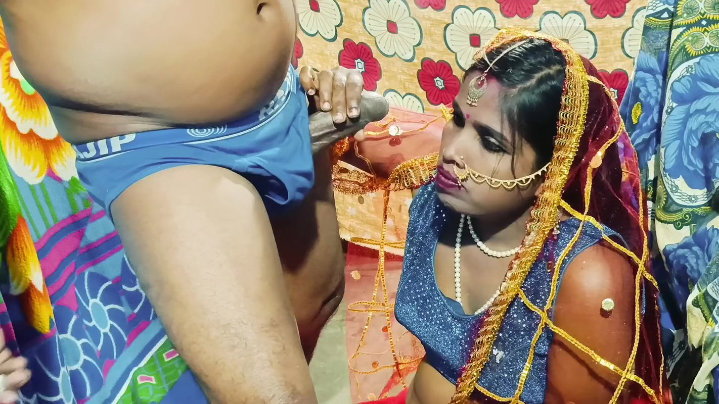 Desi Girl First Night with Her Stepfather