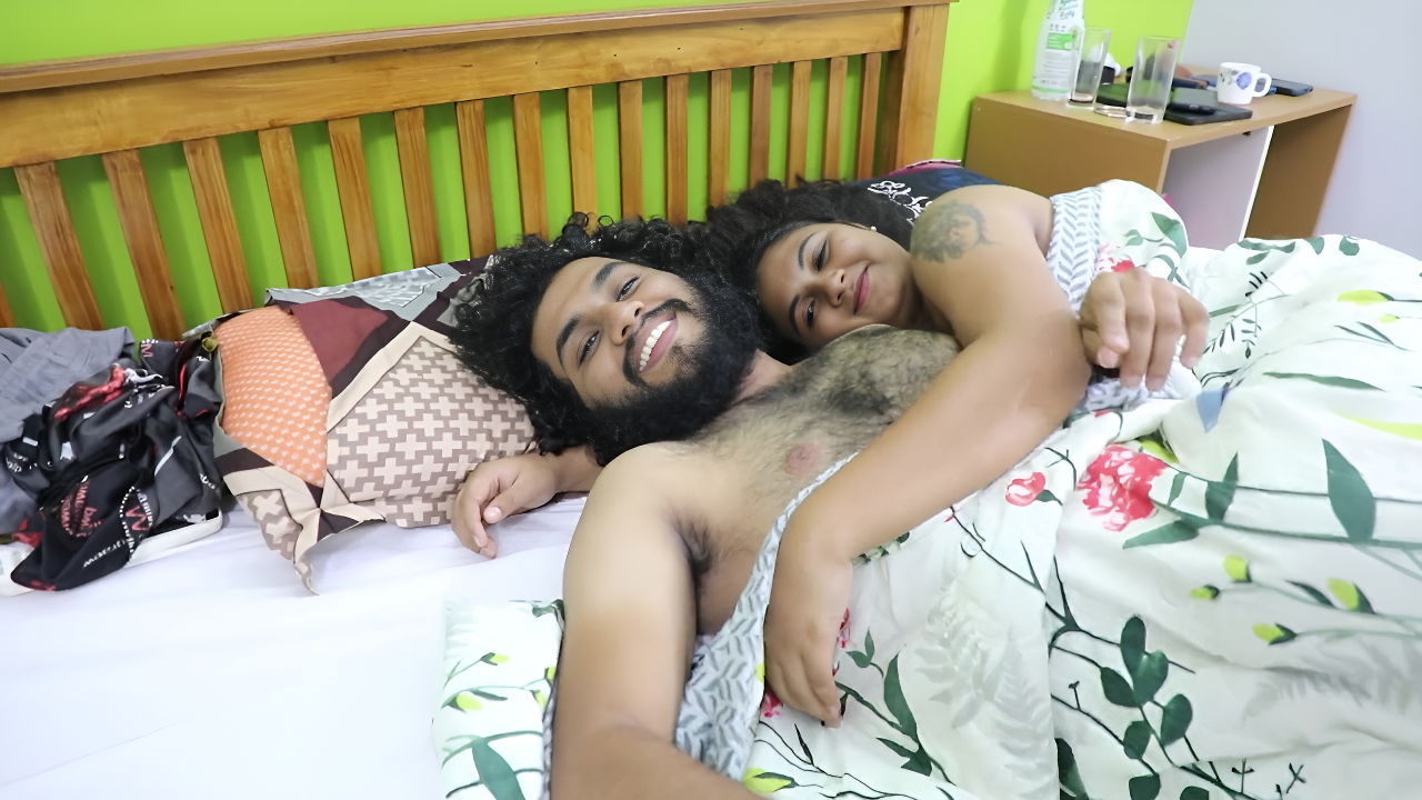 Cuckold Husband Sex with Wife While His Friend Recording Video